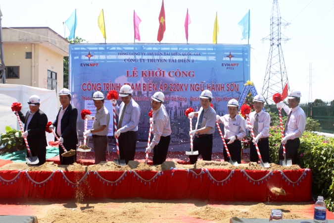 Khởi công trạm biến áp 220 kV Ngũ Hành Sơn